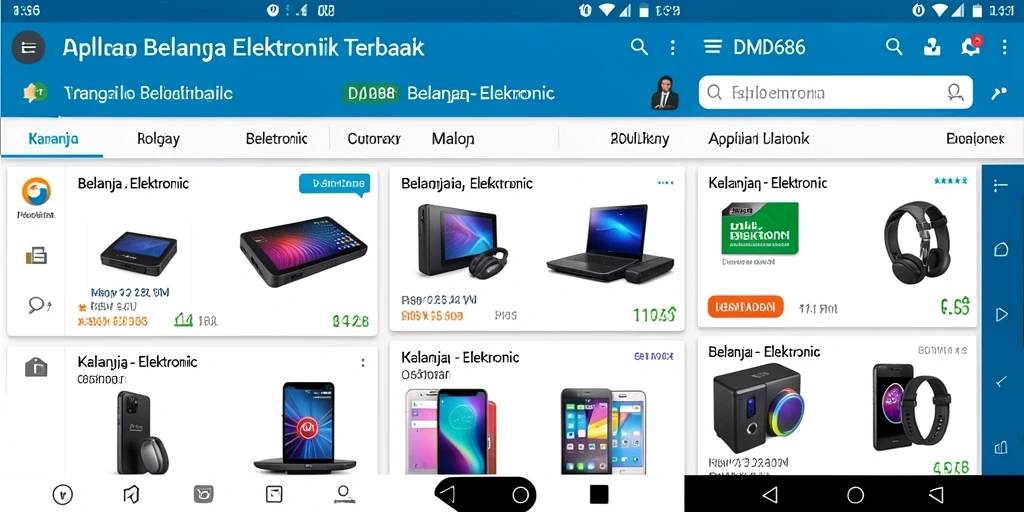 Tampilan antarmuka DMD686 yang menarik dan fungsional.